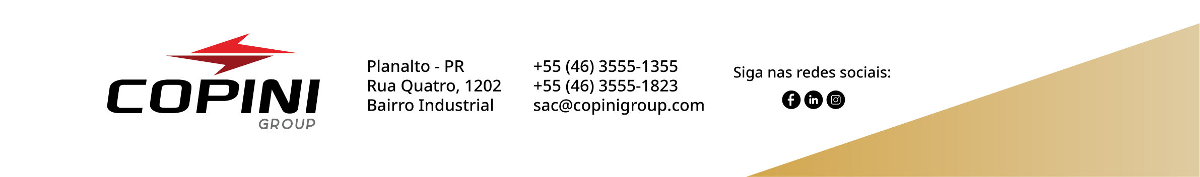 Copini Group Rodapé